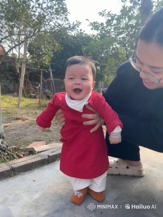 Child in Red Outfit Performs Martial Arts in Live2D Animation – AI Generated Video | Hailuo AI