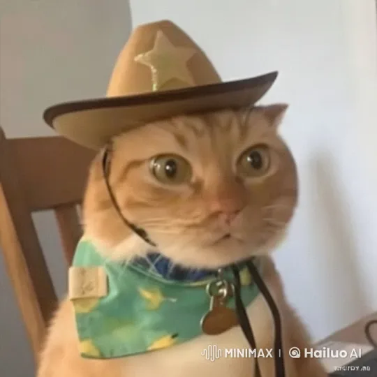 Feline Cowboys Duel with AK-47s in Live2D Animation – AI Generated Video | Hailuo AI