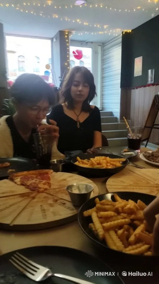Cozy Café Date with NICOKADO AVOCADO and Pig Girl – AI Generated Video | Hailuo AI