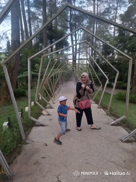 Mother and Son's Joyful Kung Fu Battle in the Forest – AI Generated Video | Hailuo AI