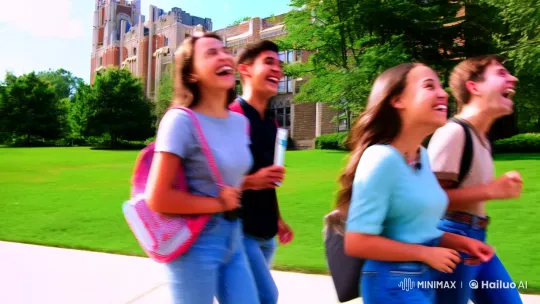Collegiate Toothpaste: Energized Smiles on Campus – AI Generated Video | Hailuo AI