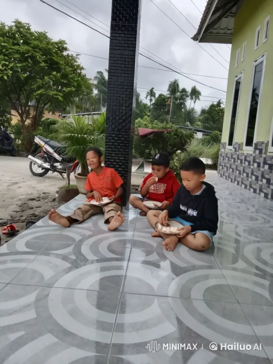Animated Kids Transform into Kungfu Fighters on Porch – AI Generated Video | Hailuo AI