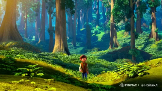Boy Meets Dragon in Enchanted Forest Adventure – AI Generated Video | Hailuo AI