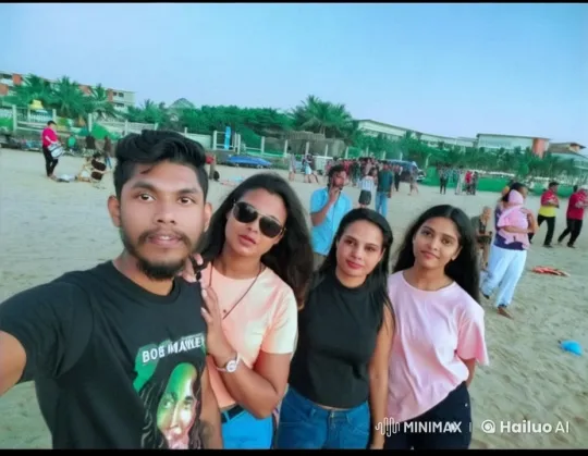 Beach Friends' Playful Mock Fight and Fun Time – AI Generated Video | Hailuo AI