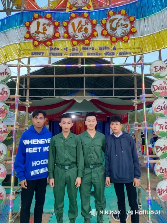 Friendship and Camaraderie in Vibrant Vietnamese Setting – AI Generated Video | Hailuo AI