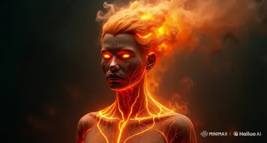 Demonic Woman Approaches, Laughing and Screaming – AI Generated Video | Hailuo AI