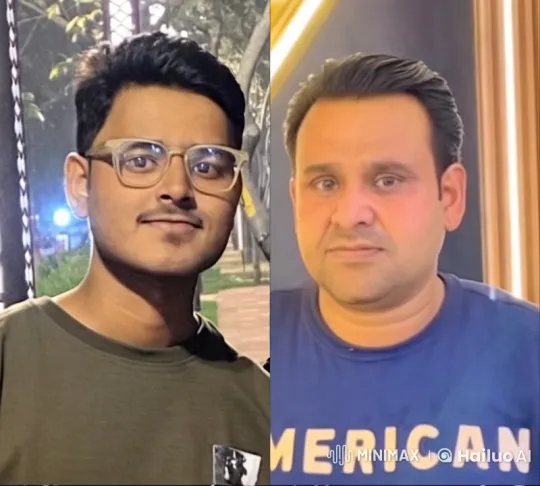 Two Men Share Intimate Kiss in Live2D Animation – AI Generated Video | Hailuo AI
