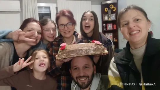 Family Celebrates Birthday with Love and Animated Tiger – AI Generated Video | Hailuo AI