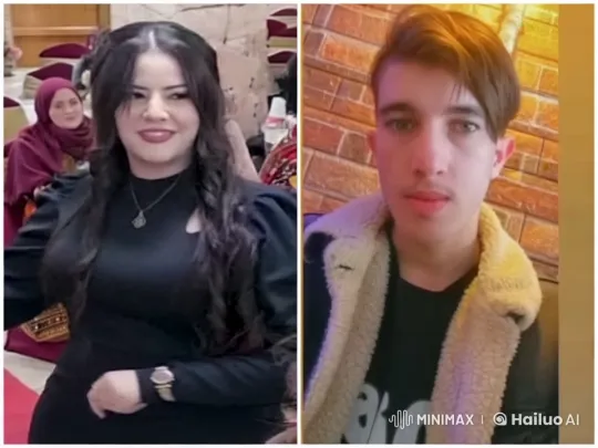 Romantic Couple Shares Tender Kiss in Elegant Setting – AI Generated Video | Hailuo AI