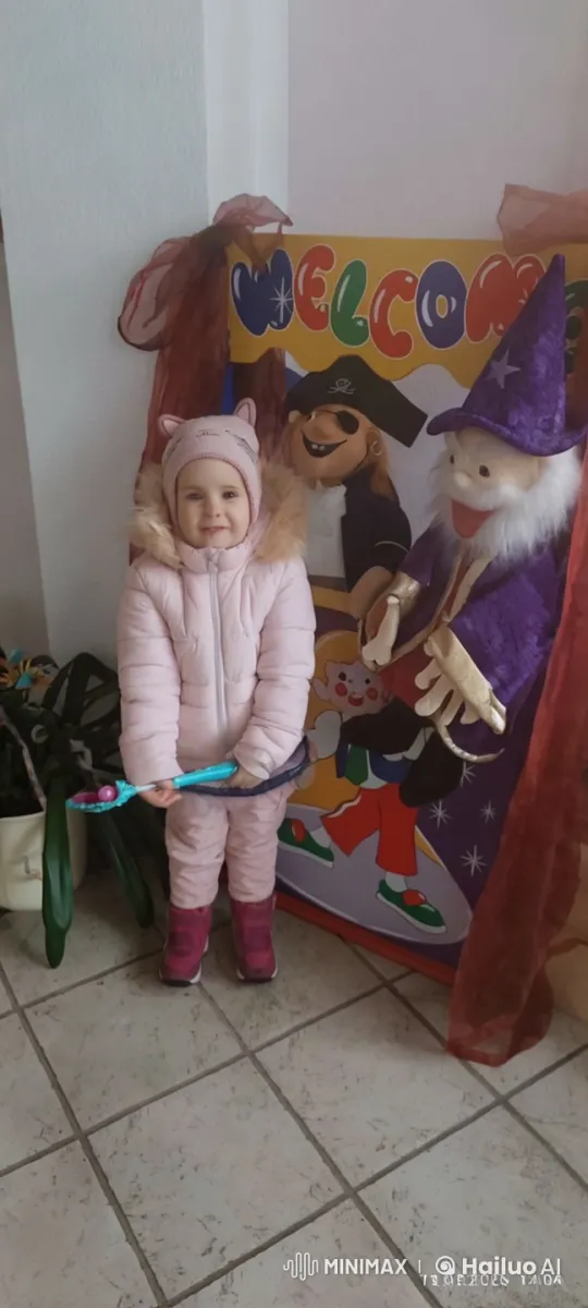 Young Girl's Joyful Journey Through an Enchanting Castle – AI Generated Video | Hailuo AI