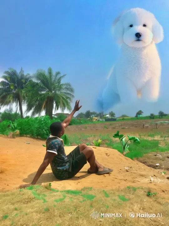Kung Fu Artist Showcases Skills Against Giant Puppy in Live2D – AI Generated Video | Hailuo AI