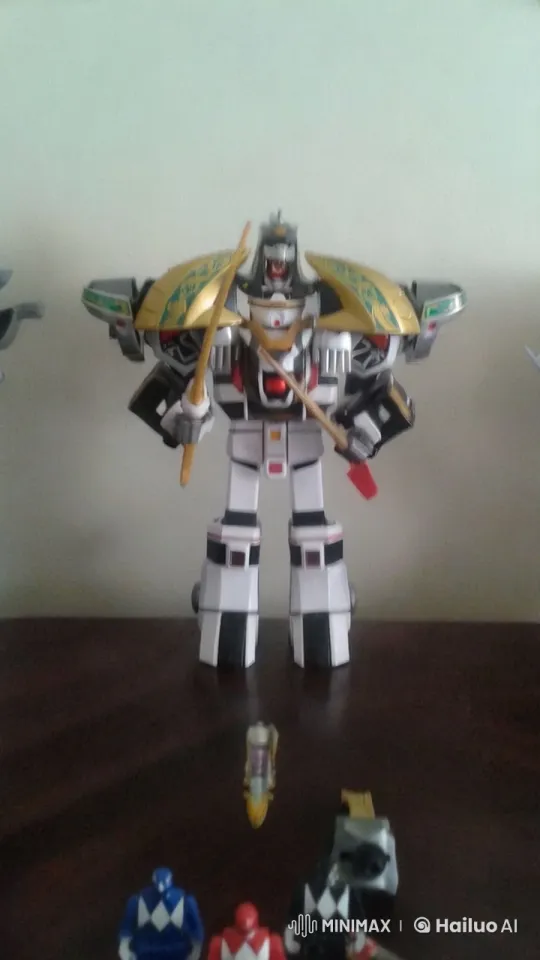 Mega Dragon Tigerzord Showcases Combat Skills in Intense Battle – AI Generated Video | Hailuo AI