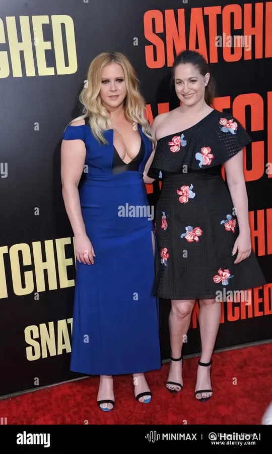 Amy Schumer and Sister's Loving Moment at 'Snatched' Premiere – AI Generated Video | Hailuo AI
