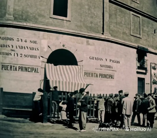 Historic Building Entrance Scene with Live2D Animation – AI Generated Video | Hailuo AI
