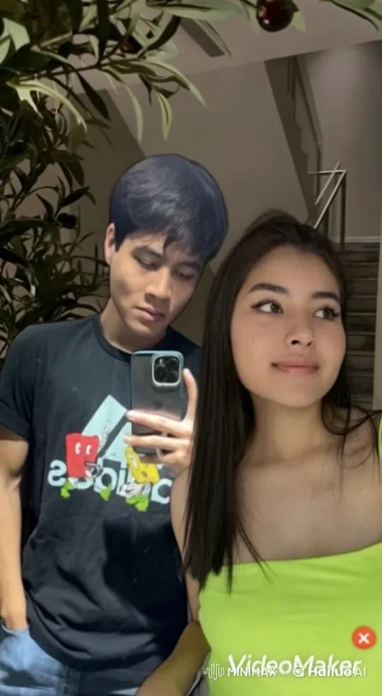 Couple Shares Intimate Moment in Live2D Animation – AI Generated Video | Hailuo AI
