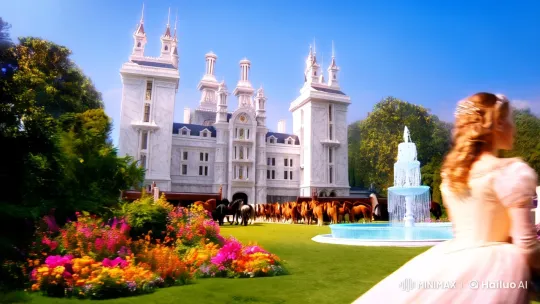 Princess Mangel's Majestic Palace and Journey Begins – AI Generated Video | Hailuo AI