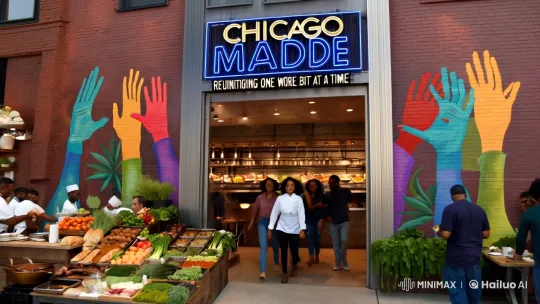 Chicago Made: A Culinary Journey Reuniting the World – AI Generated Video | Hailuo AI
