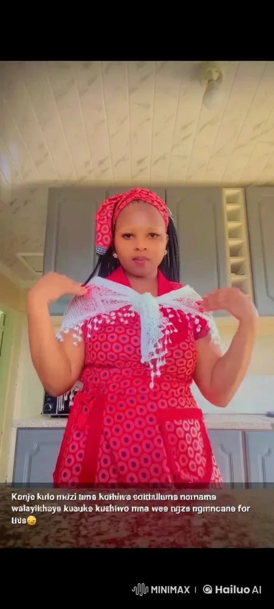 Live2D Animated Woman Twirls Gracefully in Kitchen Setting – AI Generated Video | Hailuo AI