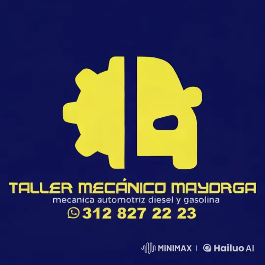Taller Mecánico Mayorga Logo Animation – AI Generated Video | Hailuo AI