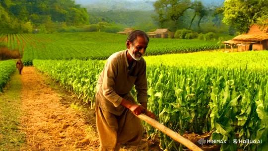 Honest Farmer Triumphs Over Greedy Merchant – AI Generated Video | Hailuo AI
