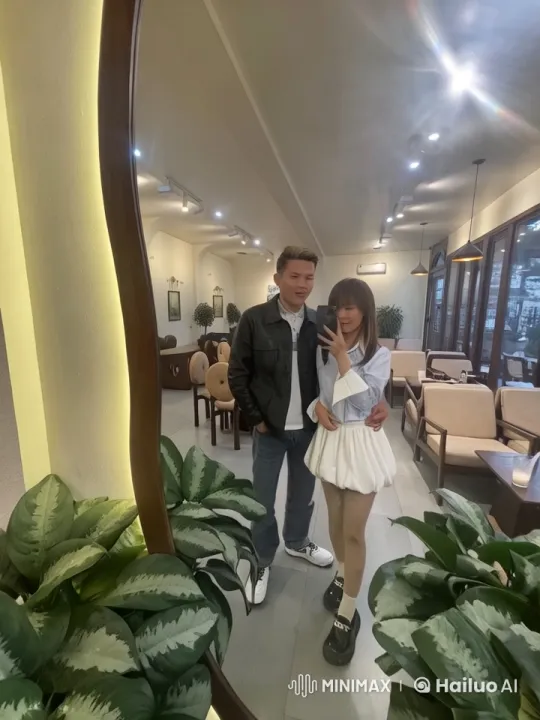 Dynamic Kung Fu Duo in Cozy Cafe Setting – AI Generated Video | Hailuo AI