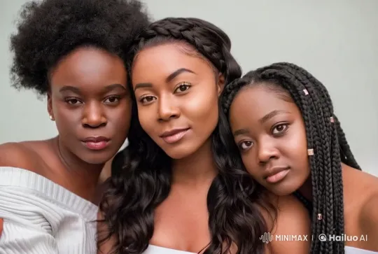 Animated Women's Brawl in Live2D with Distinctive Hairstyles – AI Generated Video | Hailuo AI