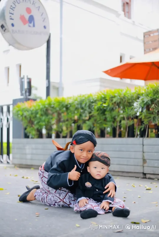 Traditional Indonesian Children's Energetic Kung Fu Demonstration – AI Generated Video | Hailuo AI