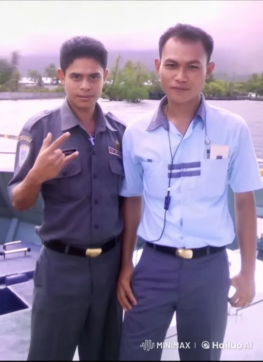Uniformed Men Display Martial Arts on a Peaceful Boat Trip – AI Generated Video | Hailuo AI