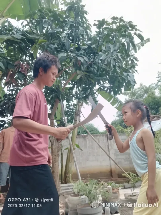 Live2D Animated Kung Fu Training Scene with Man and Girl – AI Generated Video | Hailuo AI