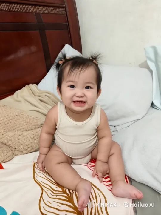 Cute Baby Performing Live2D Kungfu Moves – AI Generated Video | Hailuo AI