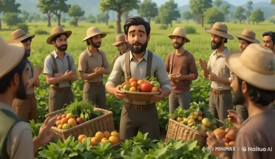 Zain Teaches Farmers Effective Urban Produce Sales – AI Generated Video | Hailuo AI