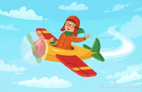 Colorful Animation: Flying Squirrel's Birthday Surprise – AI Generated Video | Hailuo AI