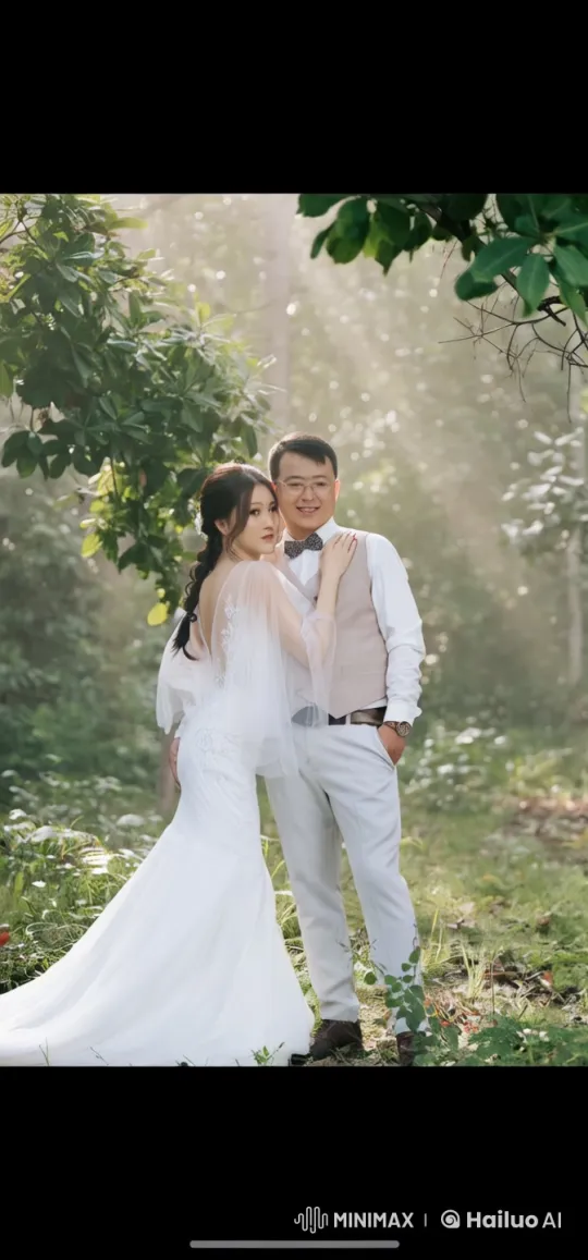 Wedding in Forest: Bride and Groom's Martial Arts Fusion – AI Generated Video | Hailuo AI