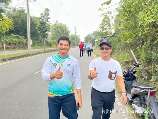 Two Men Showcase Energetic Kung Fu on Road – AI Generated Video | Hailuo AI