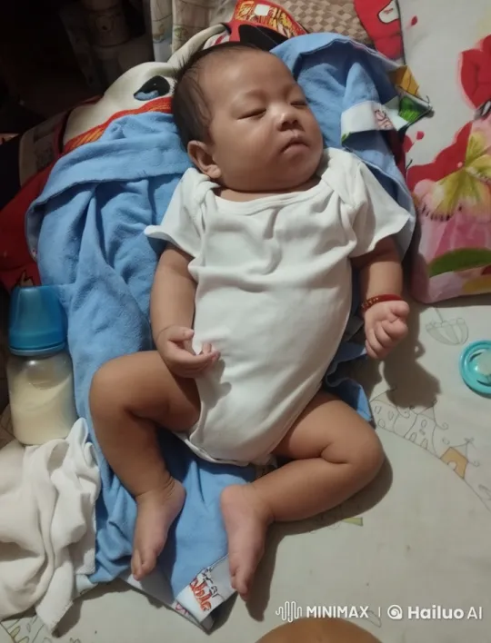Baby Imitates Martial Arts in Live2D Animation – AI Generated Video | Hailuo AI