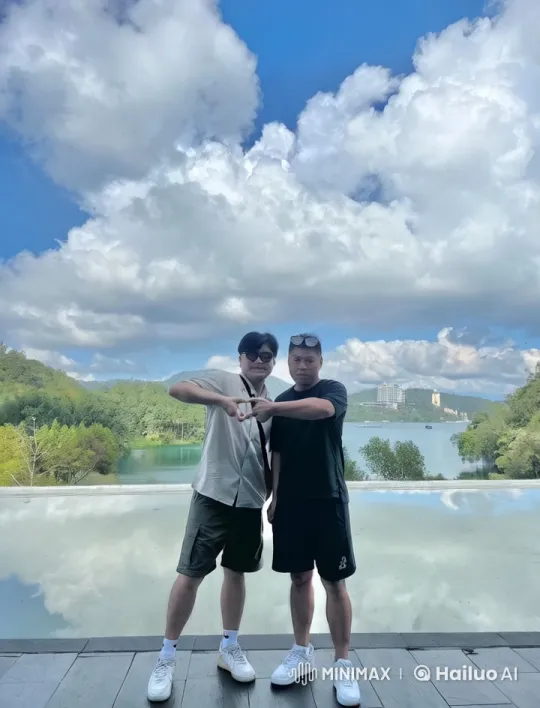 Kungfu Masters Perform Dynamic Moves in Scenic Landscape – AI Generated Video | Hailuo AI