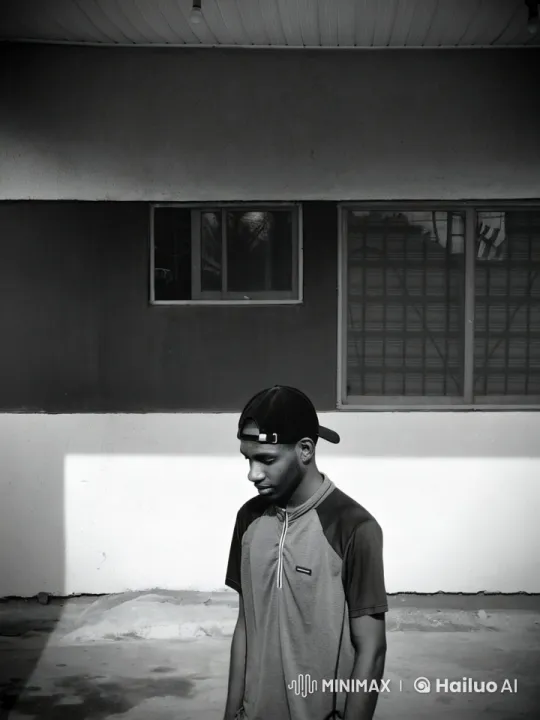 Young Man Outside Modern Building with Minimalist Aesthetic – AI Generated Video | Hailuo AI