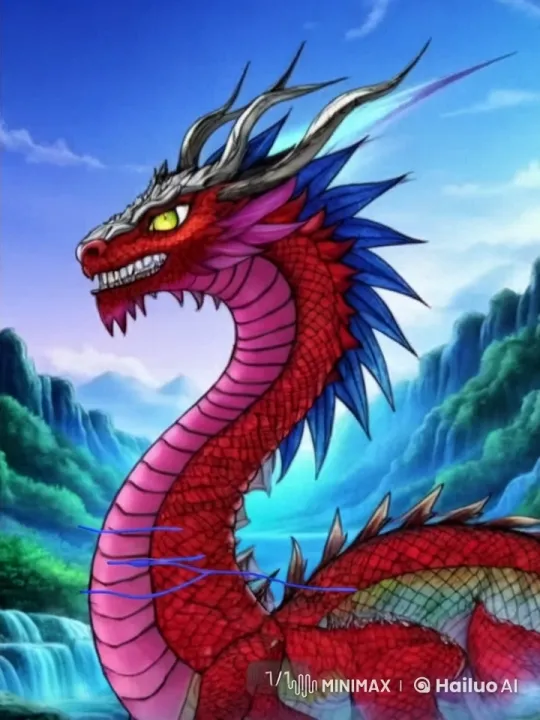 Majestic Dragons Display Unity with Fiery Dance – AI Generated Video | Hailuo AI