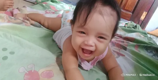 Baby Dancing Cheerfully in Animated Live2D Video – AI Generated Video | Hailuo AI