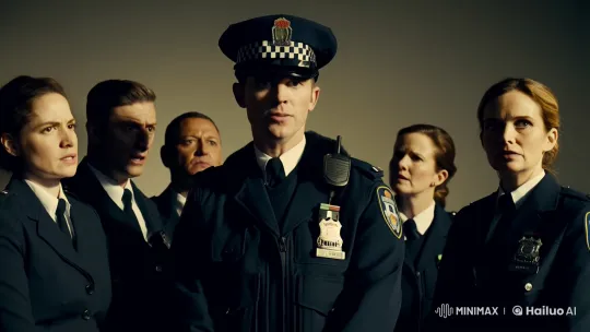 Police Officer Reveals True Identity as Emma Watson – AI Generated Video | Hailuo AI