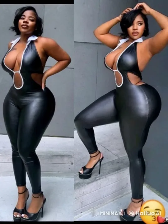 Woman in Latex Demonstrates Athletic Kung Fu Mastery – AI Generated Video | Hailuo AI