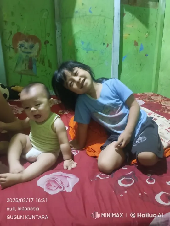 Children's Kungfu Display on Floral Bed – AI Generated Video | Hailuo AI