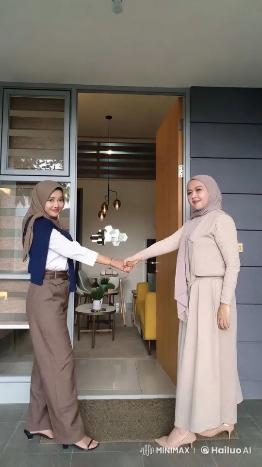 Modestly Dressed Women Engage in Kung Fu Combat – AI Generated Video | Hailuo AI