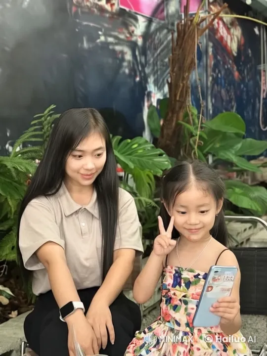 Woman and Girl Practicing Martial Arts in Animated Style – AI Generated Video | Hailuo AI