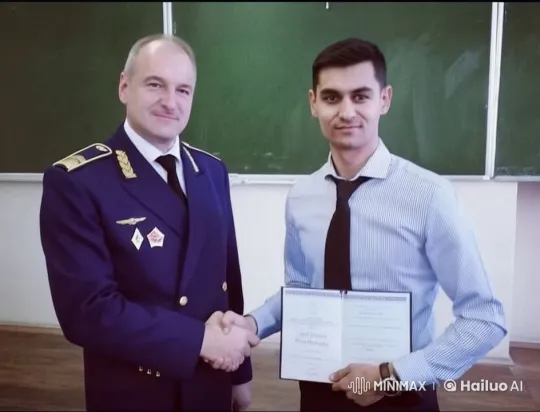 Formal Uniformed Man and Shirted Man Share a Tenderness Kiss – AI Generated Video | Hailuo AI