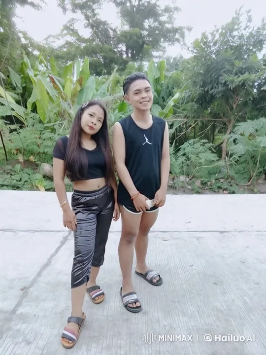 Athletic Couple Practicing Kung Fu in Lush Setting – AI Generated Video | Hailuo AI