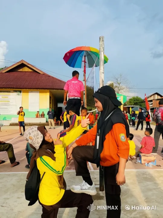 Live2D Animated Kungfu Sparring in a Schoolyard Setting – AI Generated Video | Hailuo AI