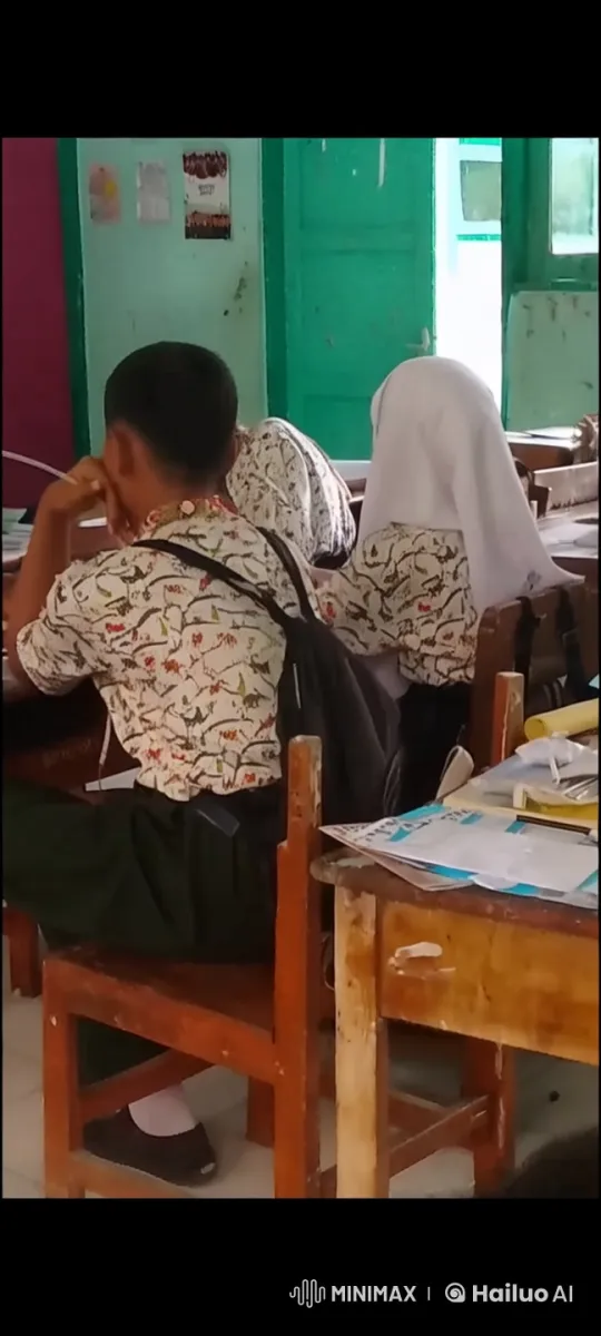 Student Performs Kungfu in Live2D Classroom Setting – AI Generated Video | Hailuo AI
