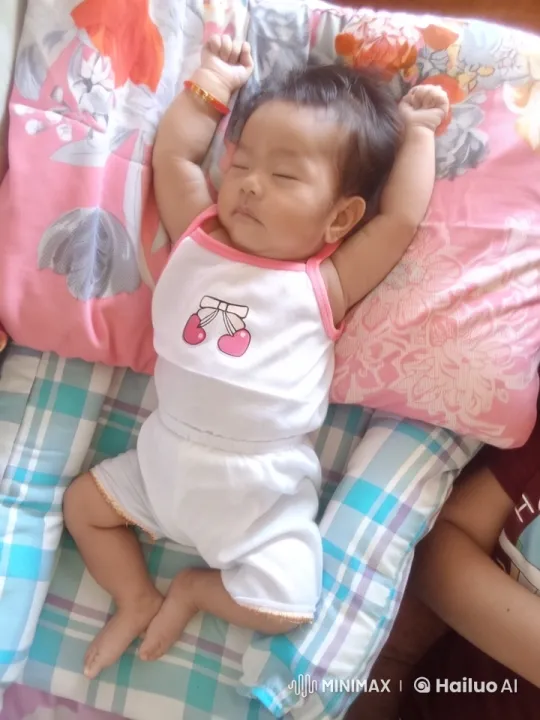 Baby Dancing Joyfully in Colorful Bed Setting – AI Generated Video | Hailuo AI