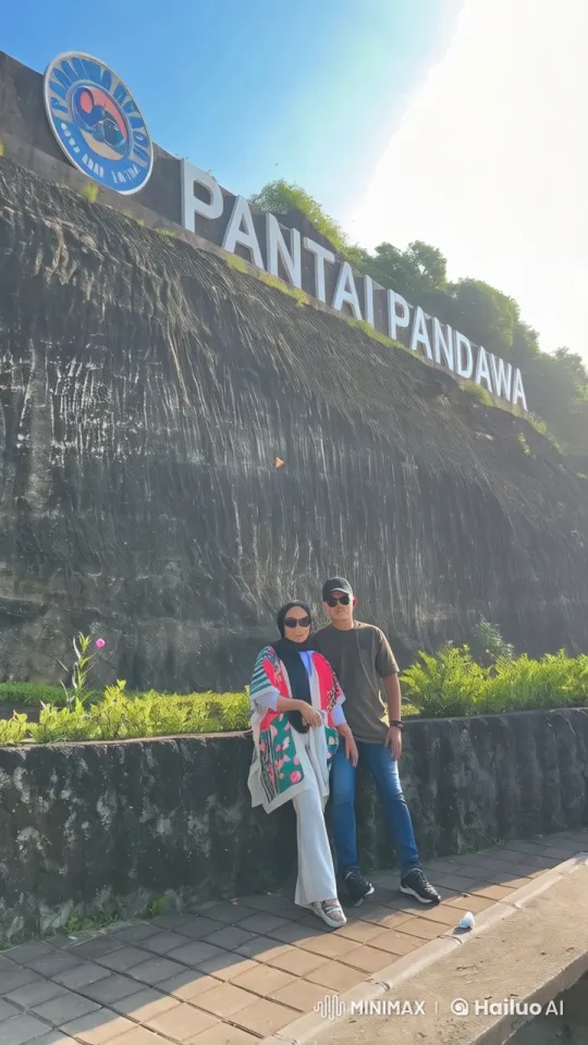 Live2D Video: Kungfu Showdown at Pantai Pandawa – AI Generated Video | Hailuo AI